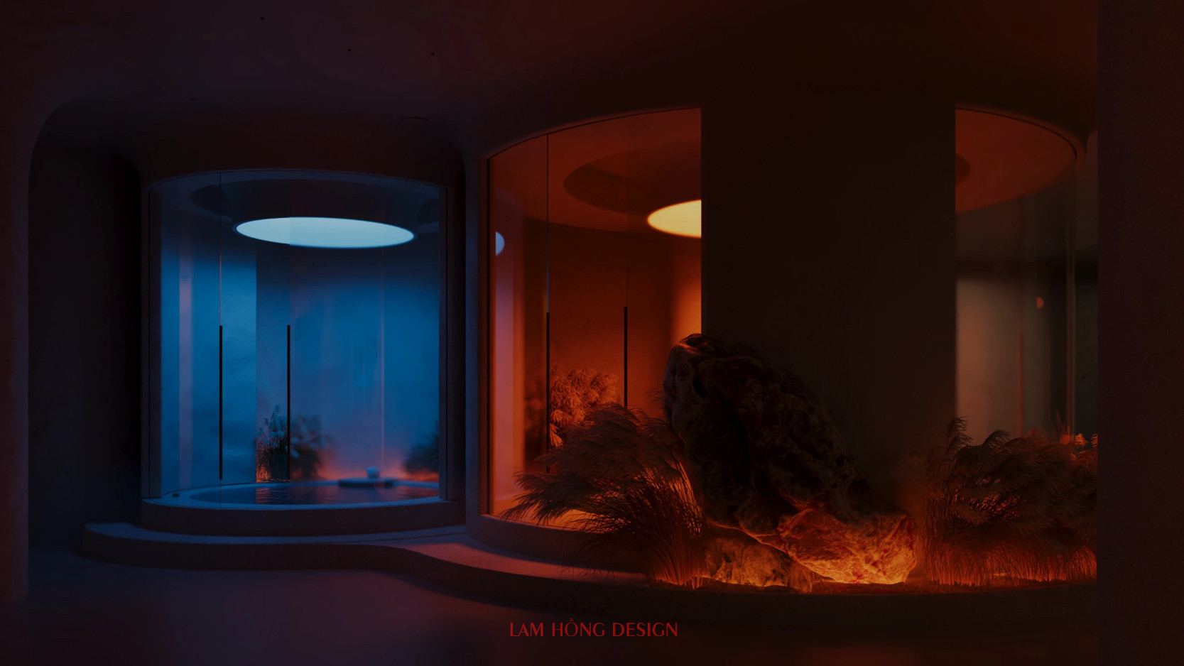 Không gian nội thất thiết kế spa Không gian nội thất thiết kế spa