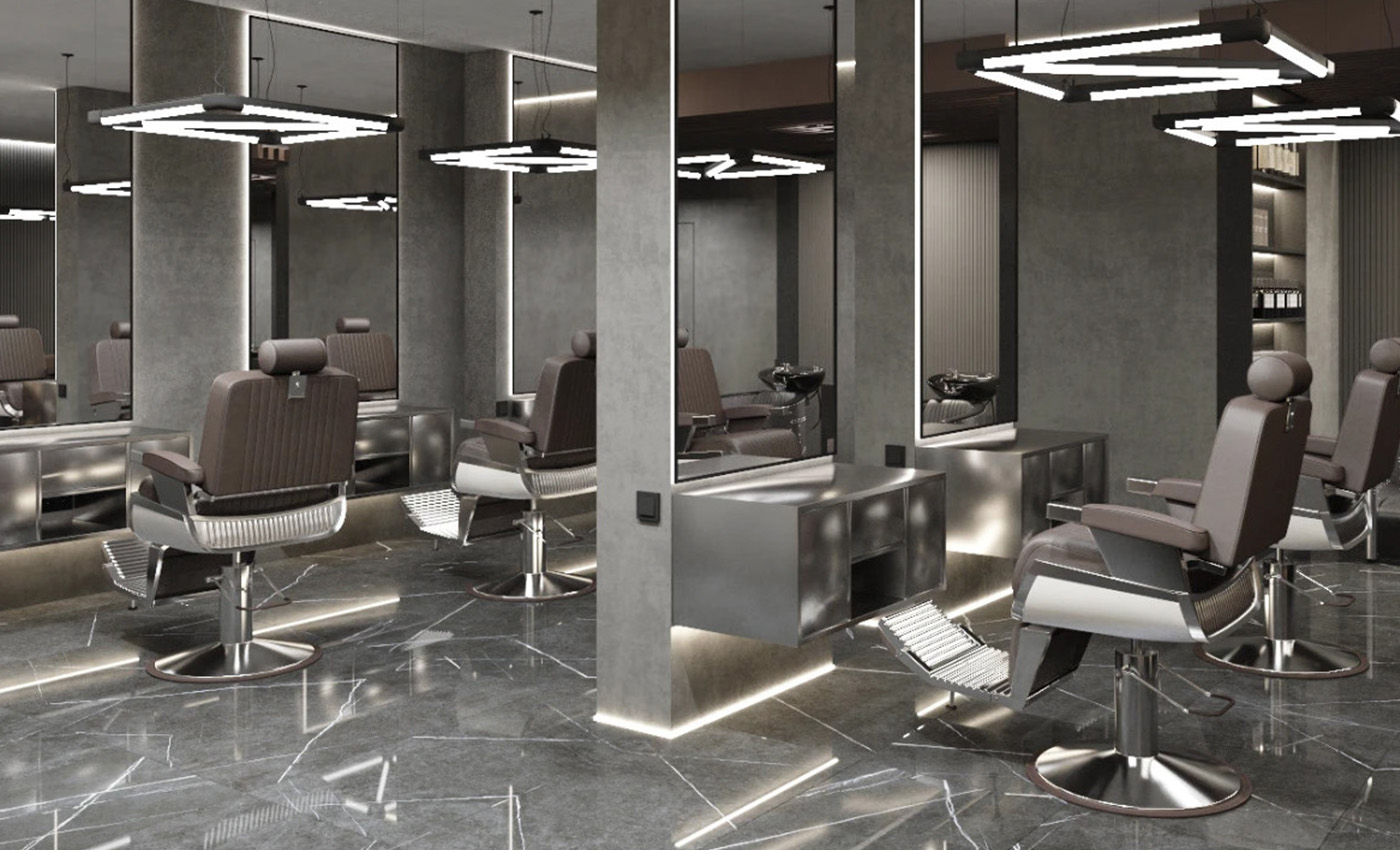 Nhứng mẫu thiết kế nội thất salon tóc
