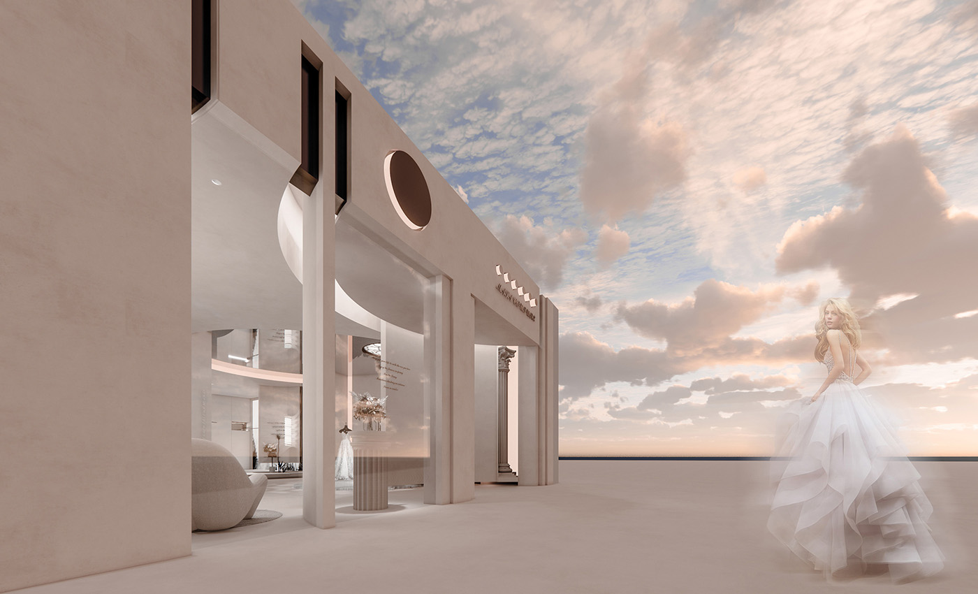 Những mẫu thiết kế nội thất studio váy cưới
