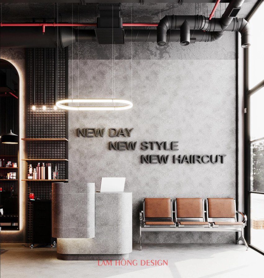 Phong cách thiết kế salon tóc theo từng mô hình kinh doanh