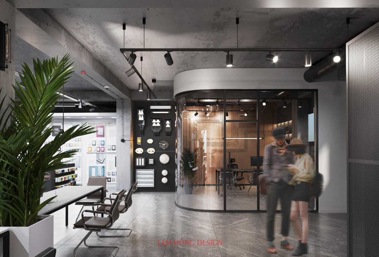 Thiết kế showroom mang đậm dấu ấn thương hiệu riêng Thiết kế showroom mang đậm dấu ấn thương hiệu riêng